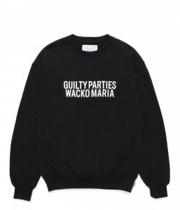 WACKOMARIA/拾ޥꥢ/̵PRE-2024FW/MIDDLE WEIGHT CREW NECK SWEAT SHIRT(BLACK)/åȤξʲ