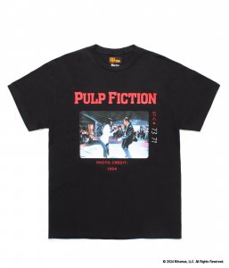 WACKOMARIA/拾ޥꥢ/2024FW/PULP FICTION / CREW NECK T-SHIRT ( TYPE-1 )(BLACK)/TĤξʲ