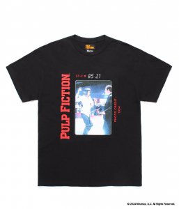 WACKOMARIA/拾ޥꥢ/2024FW/PULP FICTION / CREW NECK T-SHIRT ( TYPE-2 )(BLACK)/TĤξʲ