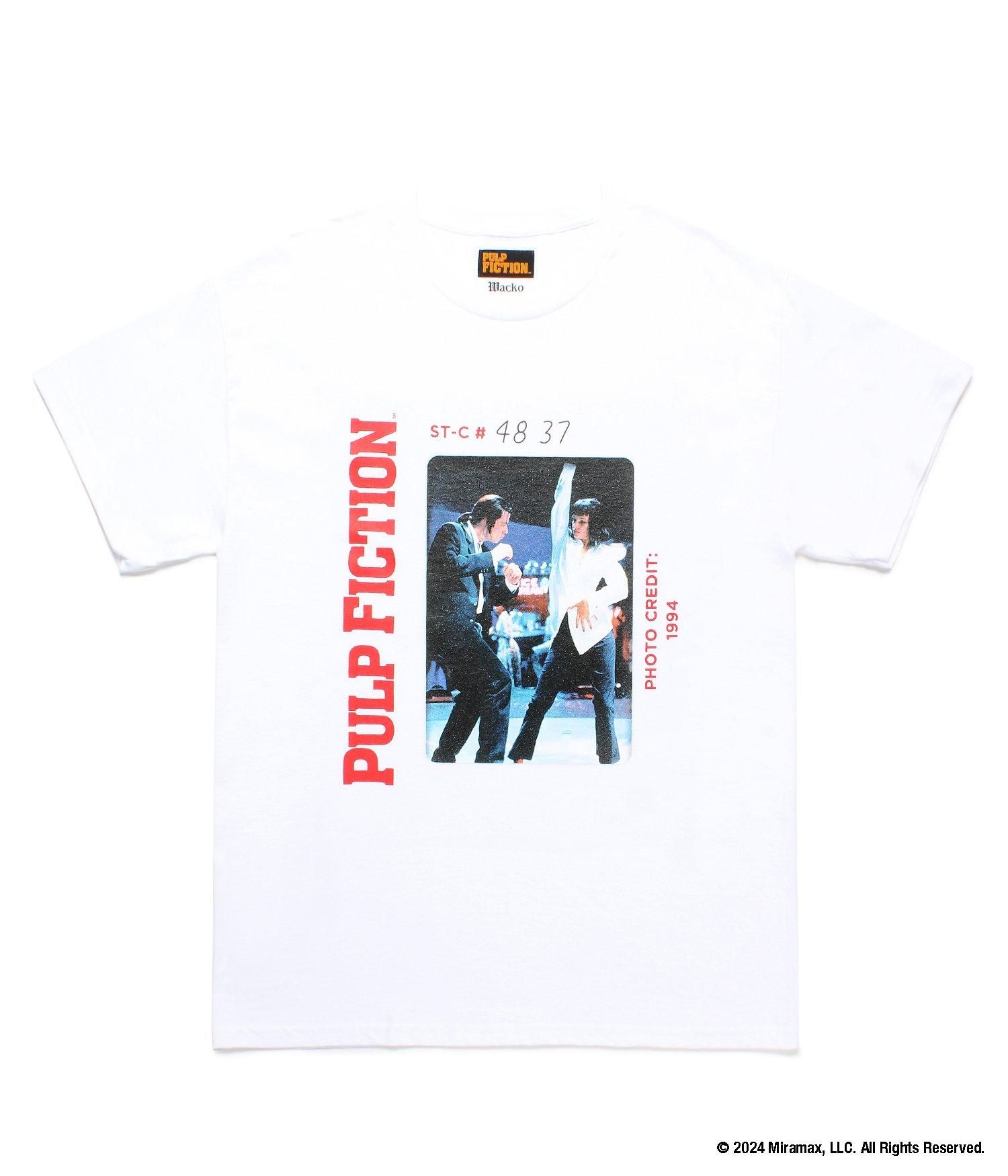 XXLサイズ wackomaria pulp fiction Tシャツ 06 黒 WACKO MARIA - XXLサイズ wackomaria pulp fiction Tシャツ 06