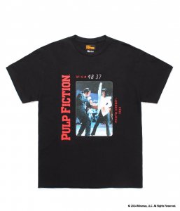 WACKOMARIA/拾ޥꥢ/2024FW/PULP FICTION / CREW NECK T-SHIRT ( TYPE-3 )(BLACK)/TĤξʲ