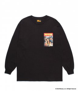 WACKOMARIA/拾ޥꥢ/̵2024FW/PULP FICTION / CREW NECK LONG SLEEVE T-SHIRT ( TYPE-3 )(BLACK)/Tξʲ