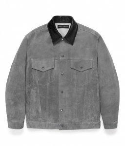 WACKOMARIA/拾ޥꥢ/̵2024FW/SUEDE LEATHER TRUCKER JACKET(GRAY)/쥶ȥå㥱åȤξʲ