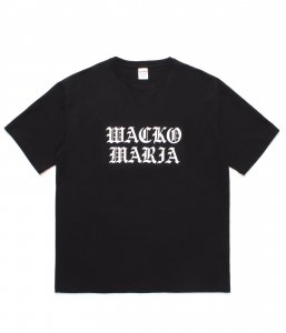 WACKOMARIA/拾ޥꥢ/̵2024FW/WASHED HEAVY WEIGHT CREW NECK T-SHIRT ( TYPE-1 )(BLACK)/TĤξʲ