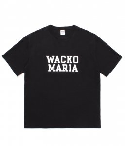 WACKOMARIA/拾ޥꥢ/̵2024FW/WASHED HEAVY WEIGHT CREW NECK T-SHIRT ( TYPE-4 )(BLACK)/TĤξʲ