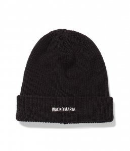 WACKOMARIA/拾ޥꥢ/2024FW/KNIT WATCH CAP ( TYPE-1 )(BLACK)/˥åȥåפξʲ