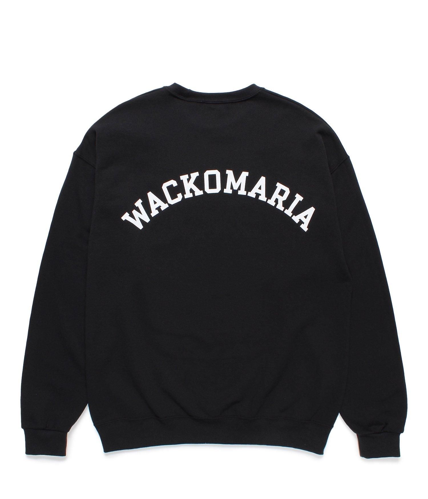 新品タグ付き 正規品 WACKO MARIA ロゴ スウェット XL 黒 WACKO MARIA × TIM LEHI スウェット 黒 XL ワコマリア
