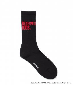 WACKOMARIA/拾ޥꥢ/2024FW/RESERVOIR DOGS / SKATER SOCKS
(BLACK)/åξʲ