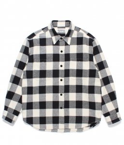 WACKOMARIA/拾ޥꥢ/̵2024FW/FLANNEL REGULAR COLLAR SHIRT(WHITE)/եͥ륷Ĥξʲ