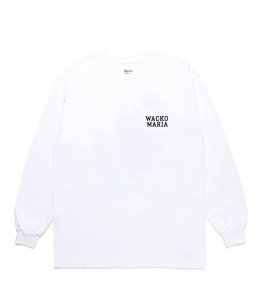 WACKOMARIA/拾ޥꥢ/̵2024FW/CREW NECK LONG SLEEVE T-SHIRT ( TYPE-3 )(WHITE)/Tξʲ