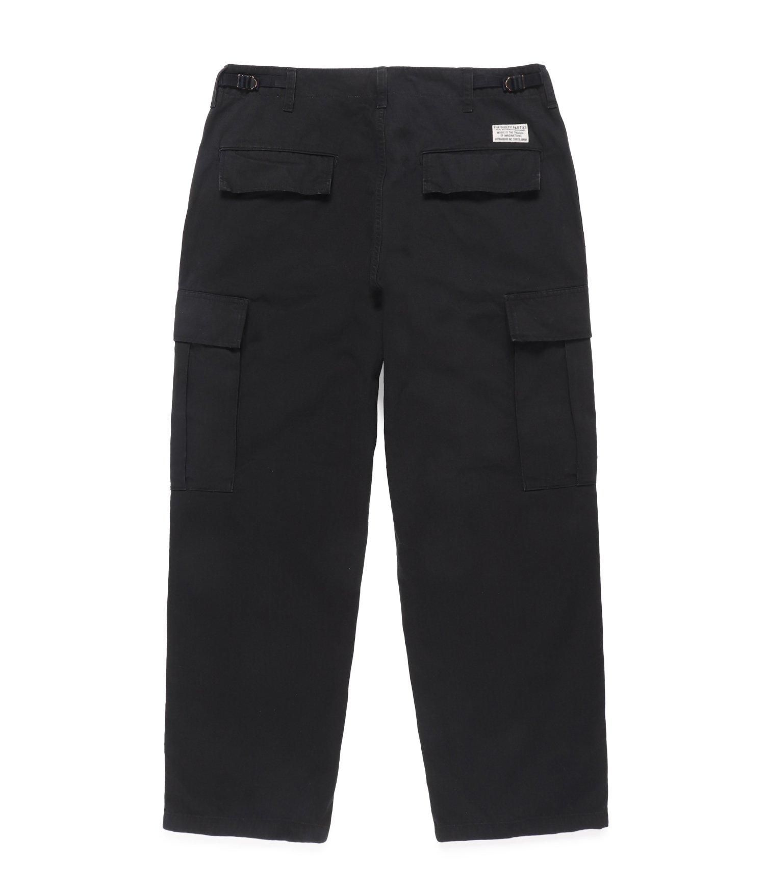 ワコマリア　6ポケット　トラウザーズ　カーゴ　パンツ　ブラック　S 新品未使用 WACKO MARIA (ワコマリア)】 カーゴパンツ│WACKO MARIA（ワコマリア