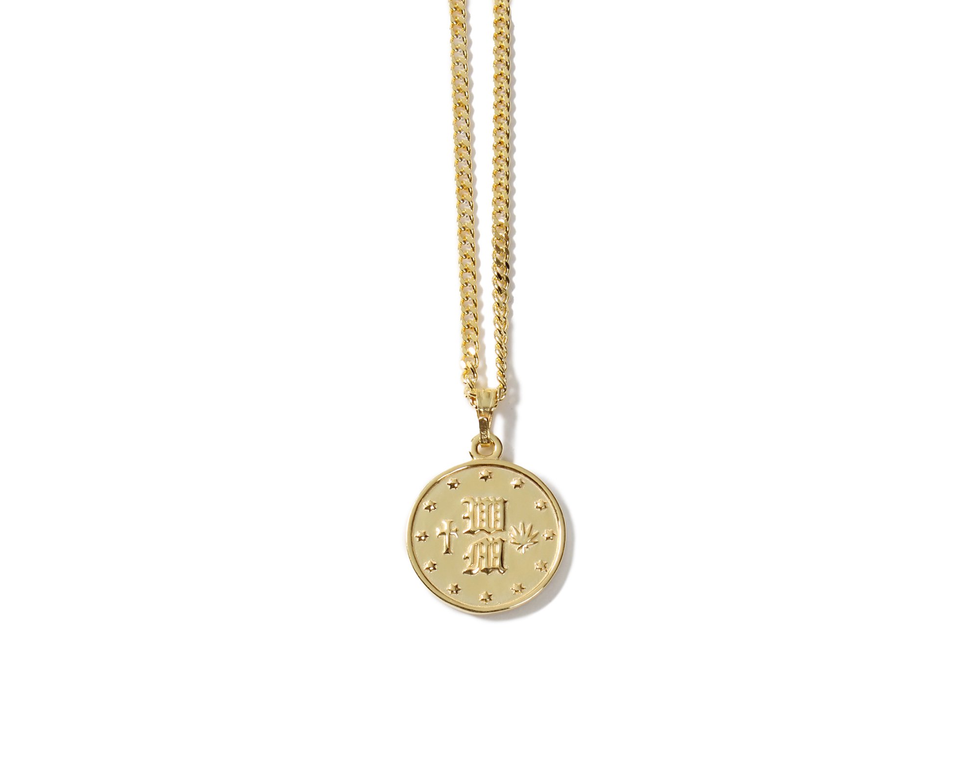 WACKOMARIA/ワコマリア/【送料無料】2024FW/COIN NECKLACE ( TYPE-1 )(GOLD)/ネックレス