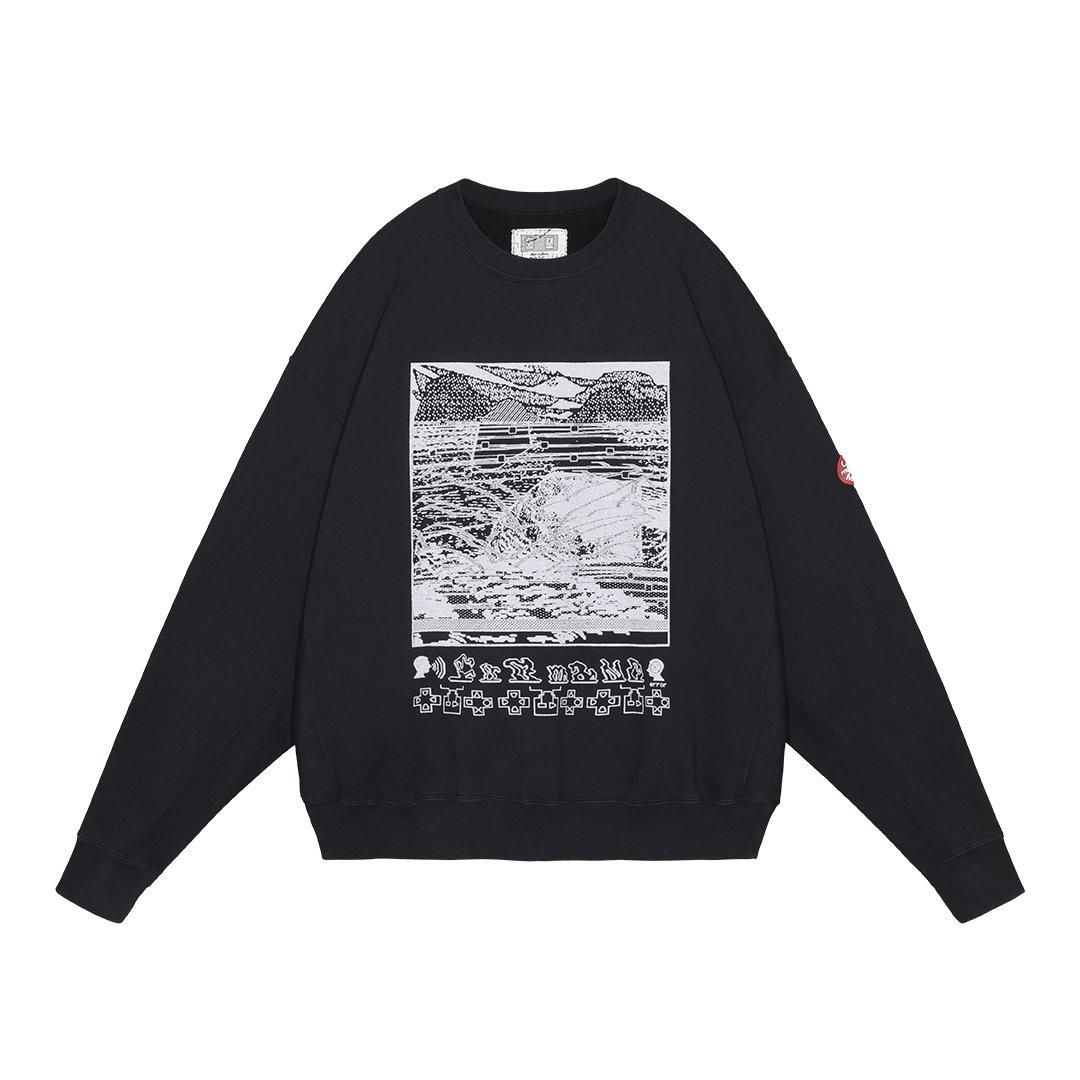 C.E シーイー CAV EMPT 襟付きスウェット トレーナー サイズM CAVEMPT C.E (シーイー)】 スウェット│WACKO MARIA（ワコマリア