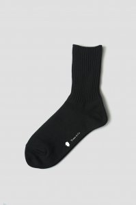 Tomo & Co./ȥ⥢ɥ/2025SS/RIB SOX(BLACK)/åξʲ