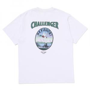 CHALLENGER/󥸥㡼/2025SS/HEY DUCK TEE(WHITE)/TĤξʲ