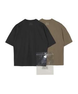 N.HOOLYWOOD/̵SPRING2025 EXCHANGE SERVICE/9251-CS56-016/2PACK T-SHIRT(CHARCOAL/BEIGE)/2ѥåTĤξʲ