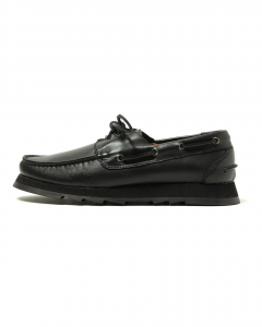 nonnative/Υͥƥ/̵2025SS/OFFICER DECK SHOES COW LEATHER(BLACK)/ǥå塼ξʲ