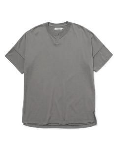 nonnative/Υͥƥ/̵2025SUMMER/CLERK S/S T-NECK TEE COTTON JERSEY(GRAY)/顼TĤξʲ