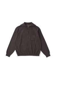OLD JOE/ɥ硼/̵2025/SUMMER - EARLY AUTUMN COLLECTION/NEP RIBED SKIPPER(COFFEE)/åȤξʲ