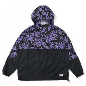 CHALLENGER/󥸥㡼/̵2025SS/PACKABLE FIRE ANORAK(PURPLE-BLACK)/Υåѡξʲ