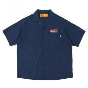 CHALLENGER/󥸥㡼/̵2025SS/S/S PATCHED WORK SHIRT/Ĥξʲ