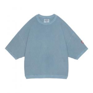 CAVEMPT C.E//̵2025SS/OVERDYE RIB CUT SHORT SLEEVE CREW NECK/åȥξʲ