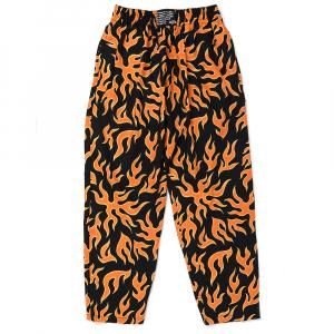 <img class='new_mark_img1' src='https://img.shop-pro.jp/img/new/icons47.gif' style='border:none;display:inline;margin:0px;padding:0px;width:auto;' />CHALLENGER/󥸥㡼/̵2025SS/FIRE PANTS(ORANGE-BLACK)/ѥĤξʲ
