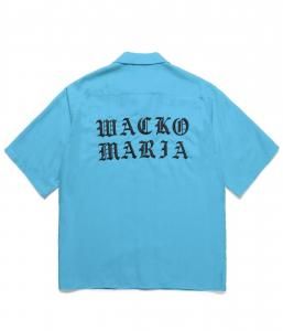WACKOMARIA/拾ޥꥢ/̵2025SS/50'S SHIRT S/S ( TYPE-3 )(BLUE)/50'SĤξʲ