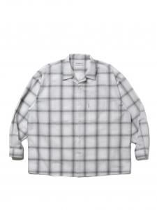 COOTIE PRODUCTIONS/ƥץ/̵2025SS/T/C Sucker Ombre Check L/S Shirt(Gray)/֥åĤξʲ
