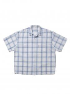 COOTIE PRODUCTIONS/ƥ/̵2025SS/T/C Sucker Ombre Check S/S Shirt(Pale Blue)/֥åĤξʲ