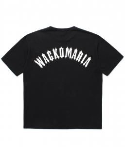WACKOMARIA/拾ޥꥢ/̵2025SS/WASHED HEAVY WEIGHT CREW NECK T-SHIRT ( TYPE-1 )(BLACK)/TĤξʲ