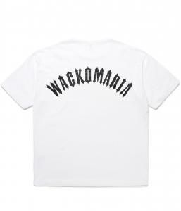 WACKOMARIA/拾ޥꥢ/̵2025SS/WASHED HEAVY WEIGHT CREW NECK T-SHIRT ( TYPE-1 )(WHITE)/TĤξʲ