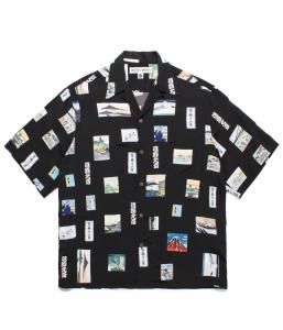WACKOMARIA/拾ޥꥢ/̵2025SS/̺/S/S HAWAIIAN SHIRT(BLACK)/ϥĤξʲ