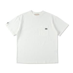 WIND AND SEA/󥷡/2025SS/SEA ESS 2P POCKET S/S TEE(WHITE)/ݥåTĤξʲ