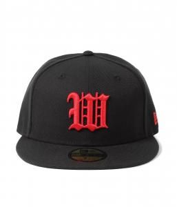 WACKOMARIA/拾ޥꥢ/̵2025SS/NEW ERA / 59FIFTY(BLACK-RED)/åפξʲ