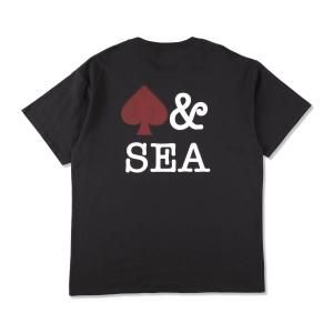 WIND AND SEA/󥷡/2025SS/BACK LOGO S/S TEE (SPADE)(BLACK)/TĤξʲ