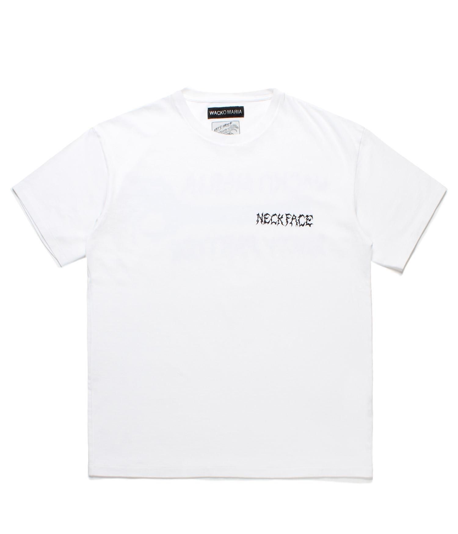 新品・未使用 WACKO MARIA × NECK FACEコラボ Tシャツ L WACKO MARIA (ワコマリア)】 NECK FACE Tシャツ│WACKO MARIA
