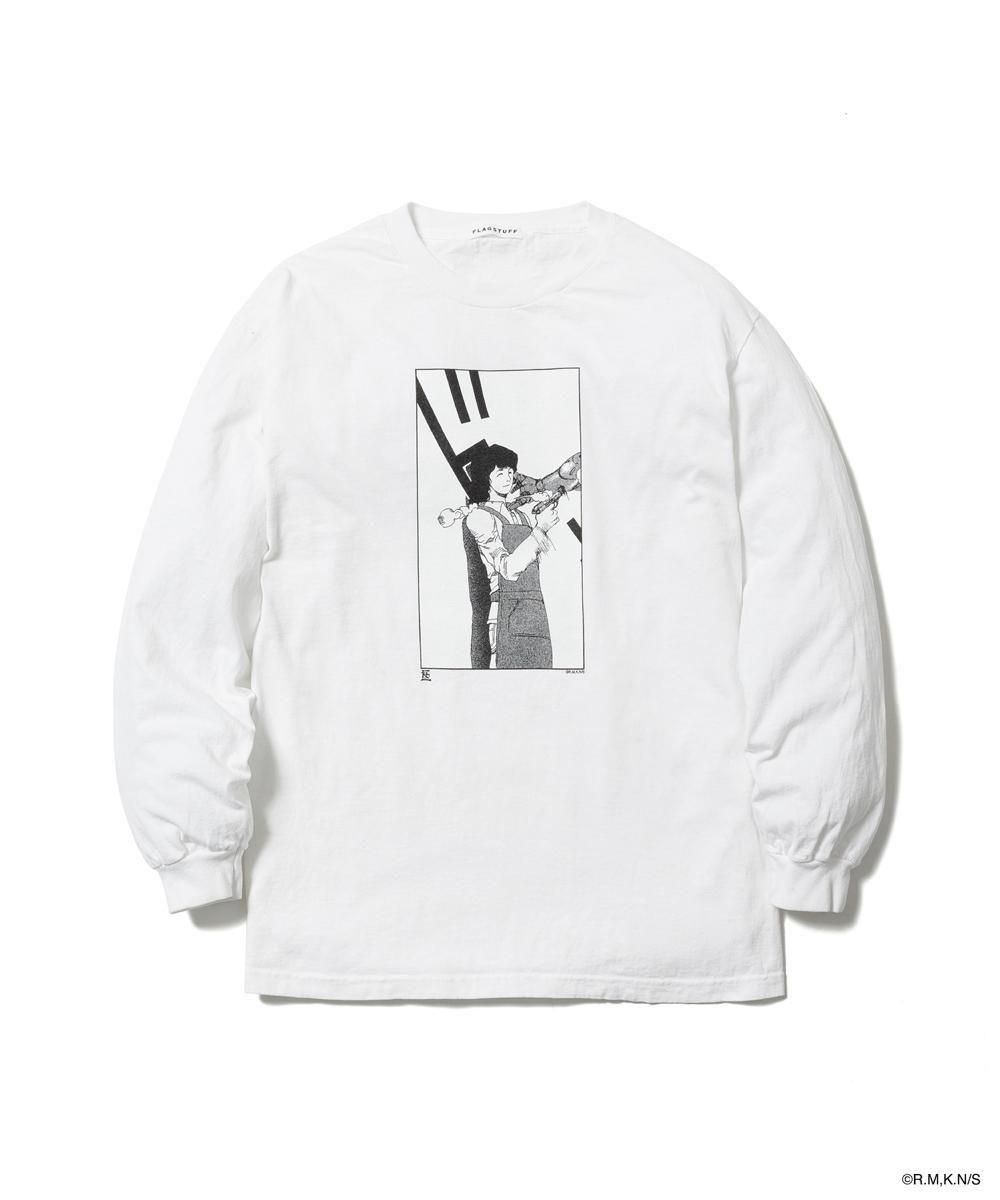 F-LAGSTUF-F (フラグスタフ)】 ARMS ロンT│WACKO MARIA（ワコマリア