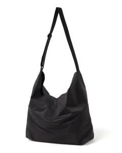 hobo/ۡܡ/2025/PACKABLE AZUMA SHOULDER BAG M POLY RIPSTOP(BLACK)/Хåξʲ