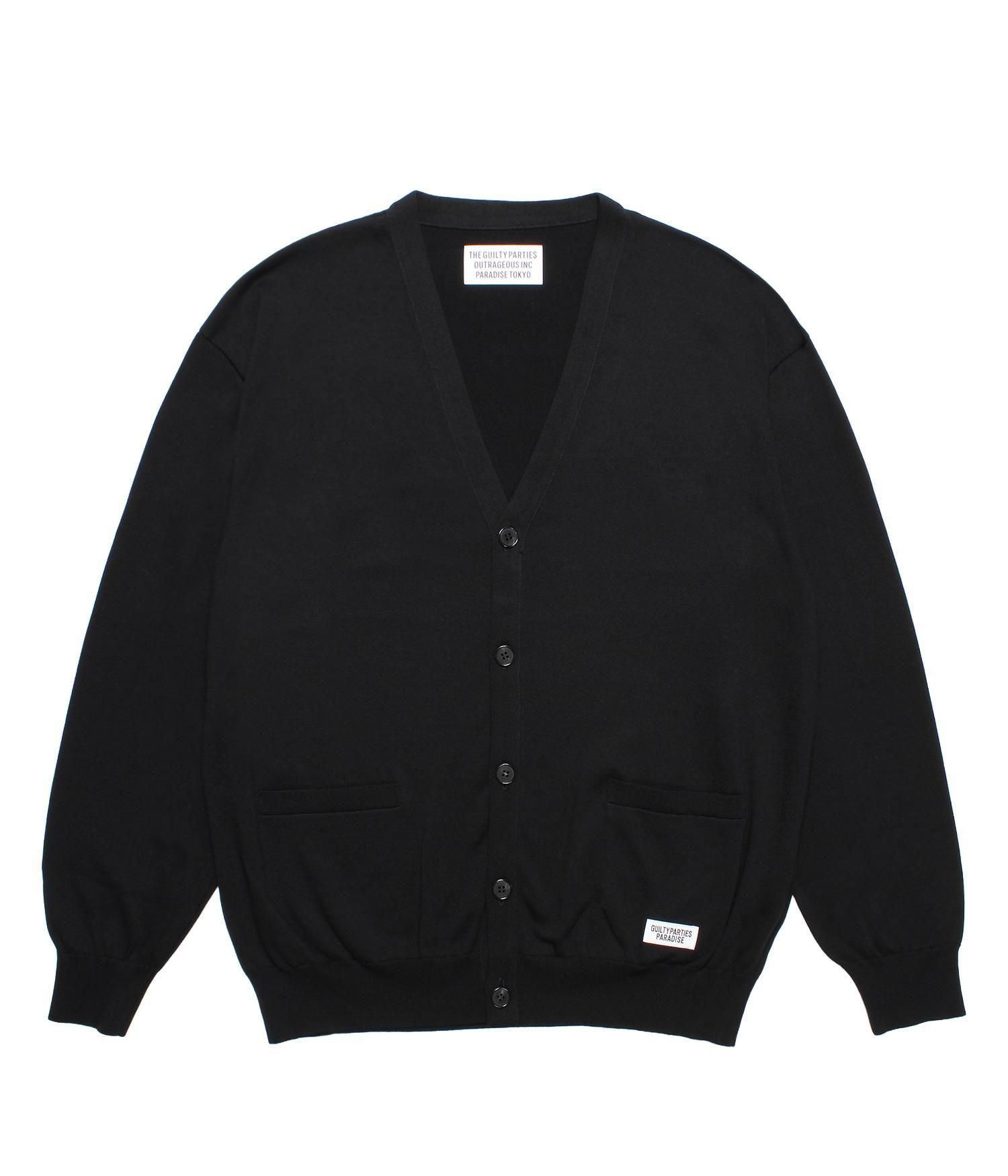 Wacko Maria × High Times カーディガン ブラック Wacko Maria × High Times カーディガン ブラック HIGH TIMES