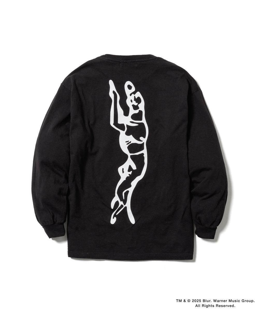 新品未使用25AW F-LAGSTUF-F×blur L/S TロンTブラー F-LAGSTUF-F (フラグスタフ)】 blur ロンT│WACKO MARIA