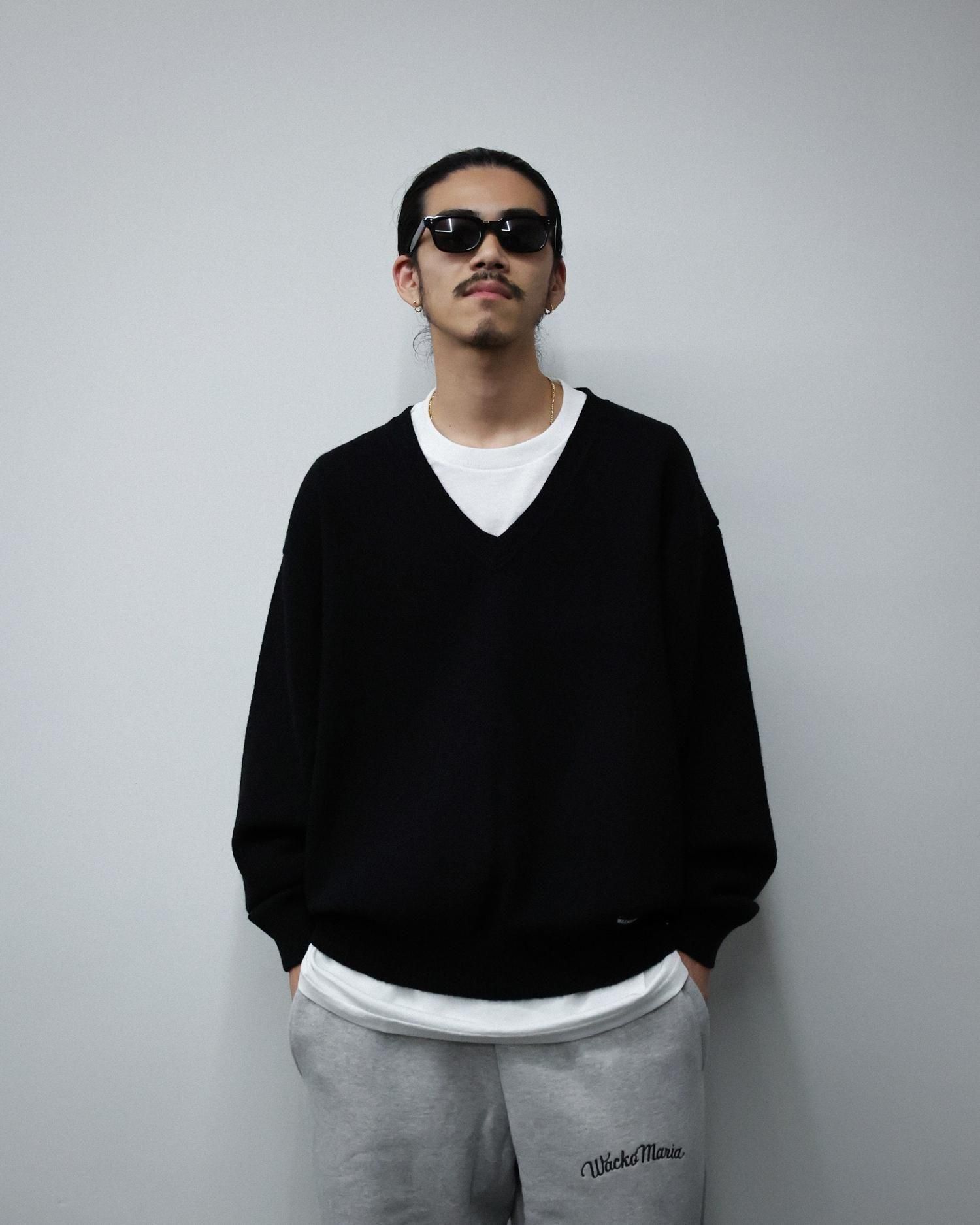 黒XL【WACKOMARIA】SORRENTI SWEAT／新品／送料込 WACKO MARIA(ワコマリア) / × TERRIFIER HEAVY WEIGHT SWEAT