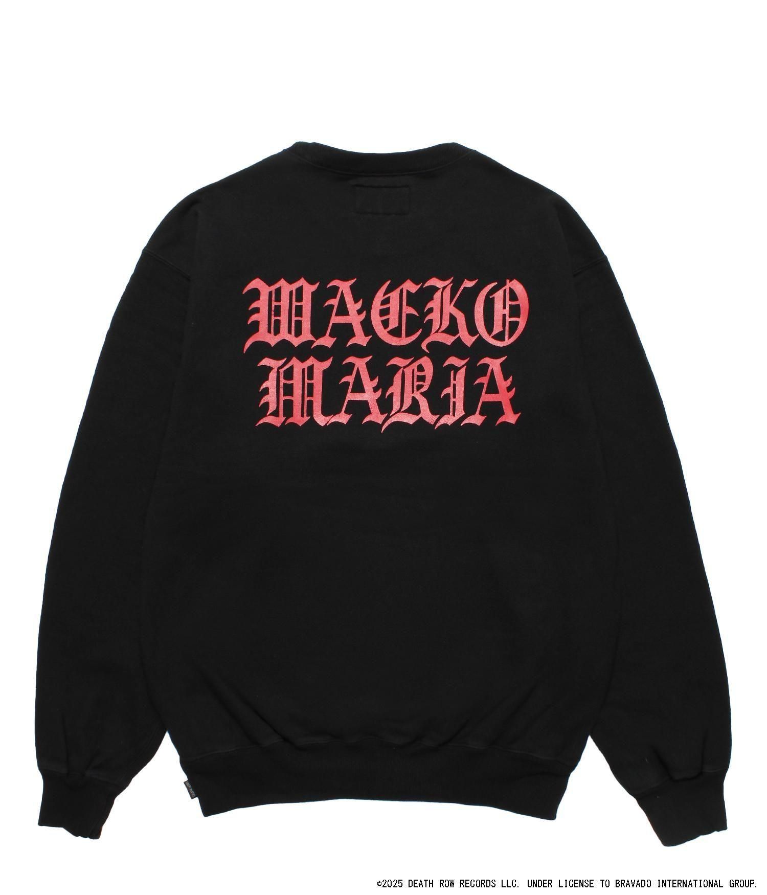 DEATH ROW RECORDS wackomaria デスロー　スウェットL WACKO MARIA ワコマリア DEATH ROW RECORDS / GARMENT DYED