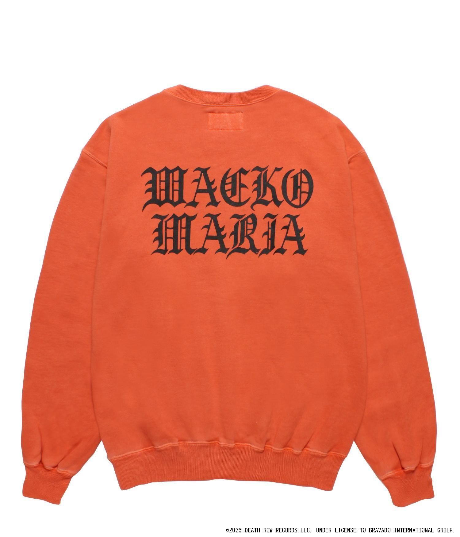WACKO MARIA (ワコマリア)】 DEATH ROW RECORDS スウェット