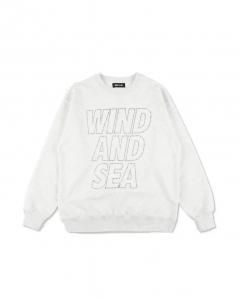 WIND AND SEA/󥷡/̵2025FW/Metallic Crewneck Sweatshirt(GRAY)/åȤξʲ