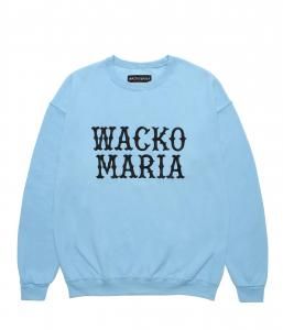 WACKOMARIA/拾ޥꥢ/̵2025FW/CREW NECK SWEAT SHIRT(L-BLUE)/åȤξʲ