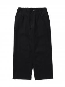 COOTIE PRODUCTIONS/ƥ/̵2025AW/Reverse Loop Denim 5 Pocket Baggy Easy Pants(Black Rigid)ξʲ