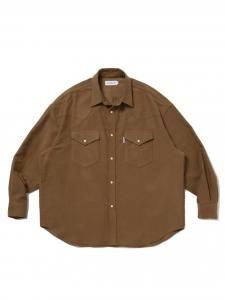 COOTIE PRODUCTIONS/ƥץ/̵2025AW/Moleskin Western L/S Shirt/󥷥Ĥξʲ