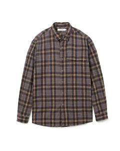 nonnative/Υͥƥ̵֡2025AW/WORKER ZIP SHIRT COTTON FLANNEL OMBRE CHECK/եͥ륷Ĥξʲ