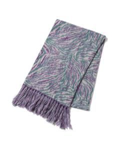 F-LAGSTUF-F/ե饰/̵2025AW/ZEBRA MOHAIR MUFFLER(PURPLE)/إޥե顼ξʲ